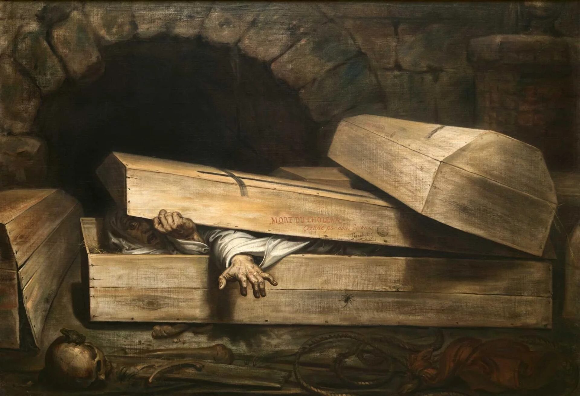 Сон мертвые за столом. Антуан-Жозеф Вирц преждевременное погребение. Антуан Вирц картины. Антуан Вирц заживо Погребенный. Antoine Wiertz (1806-1865).