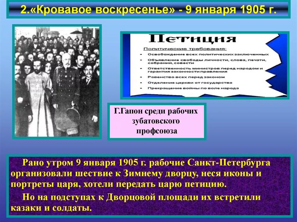 Гапон 9 января 1905. Кровавое воскресенье 1905 поп Гапон. Картина кровавое воскресенье 1905 года. Причины кровавого воскресенья