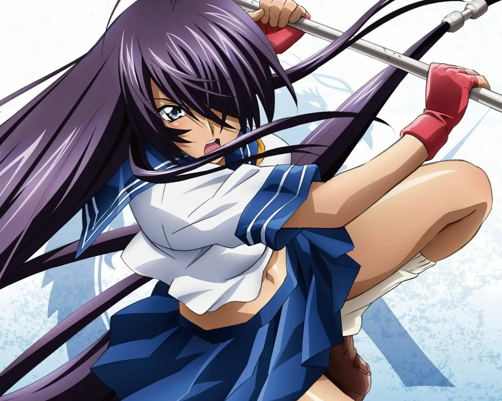 Enter girls. Школьные войны Ikki Tousen. Кану Ikkitousen 3.