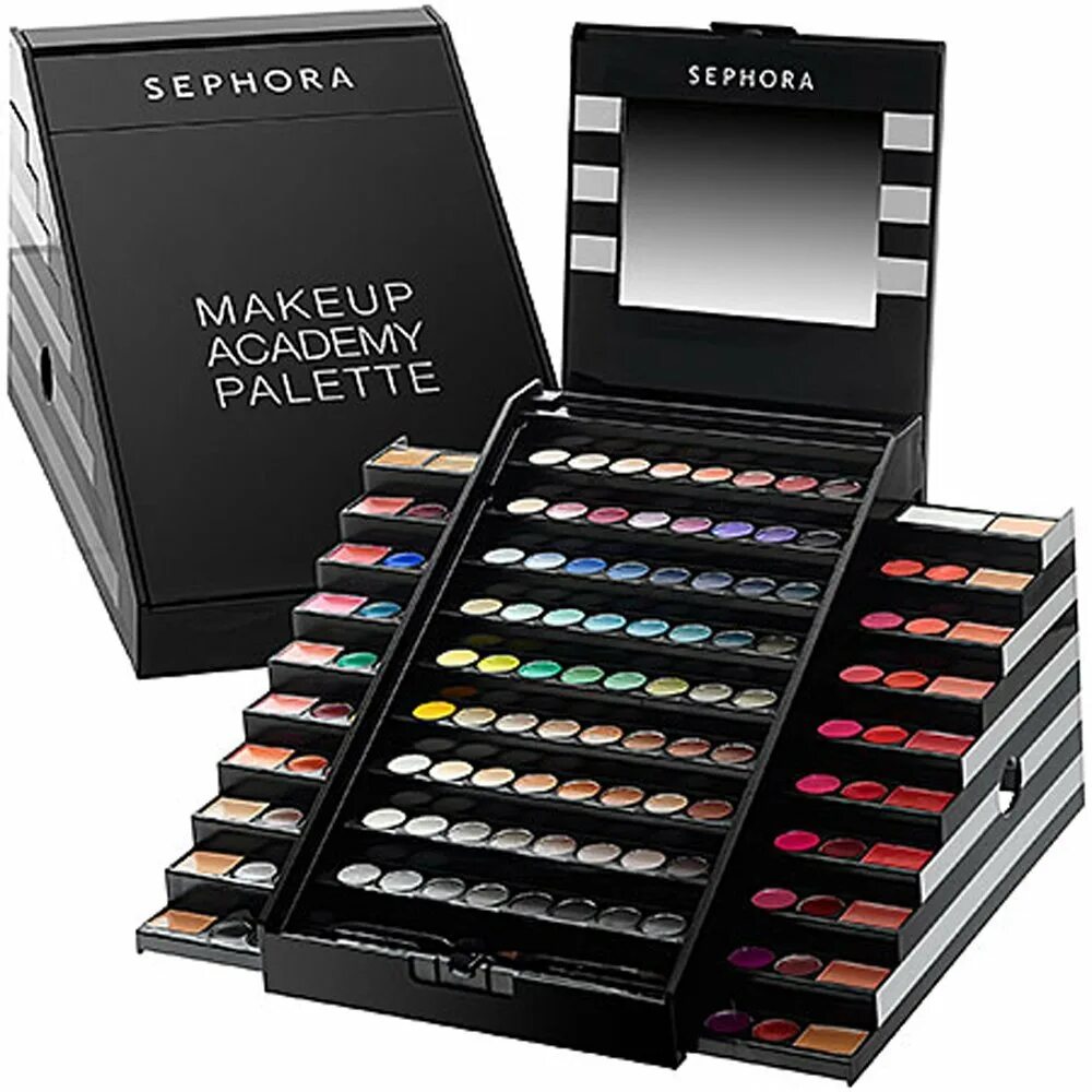 Палетка Sephora make up Academy. Набор палеток сефора. Палетка макияжа Sephora Blockbuster Palette. Сефора коллекшн.