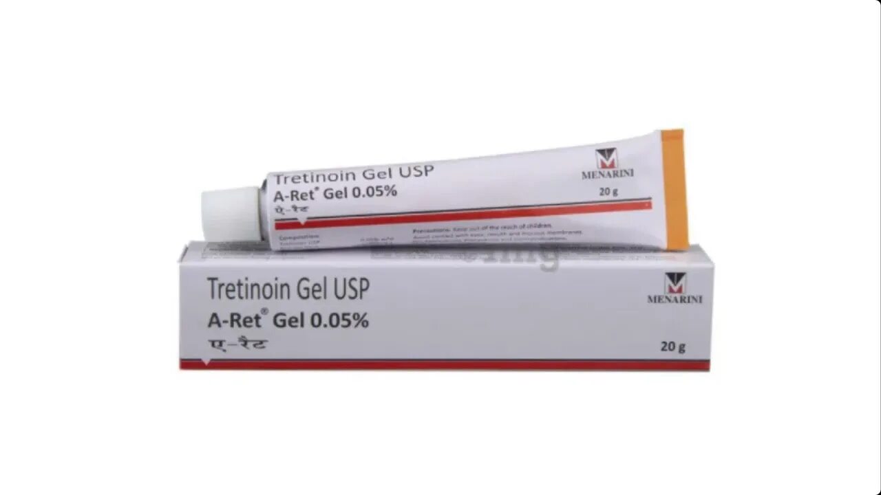 A ret gel отзывы. Третиноин гель 0,1% tretinoin Gel USP A-Ret Gel 0.1% Menarini. Третиноин 0.025. Третиноин 0.5. Клиндамицин третиноин.