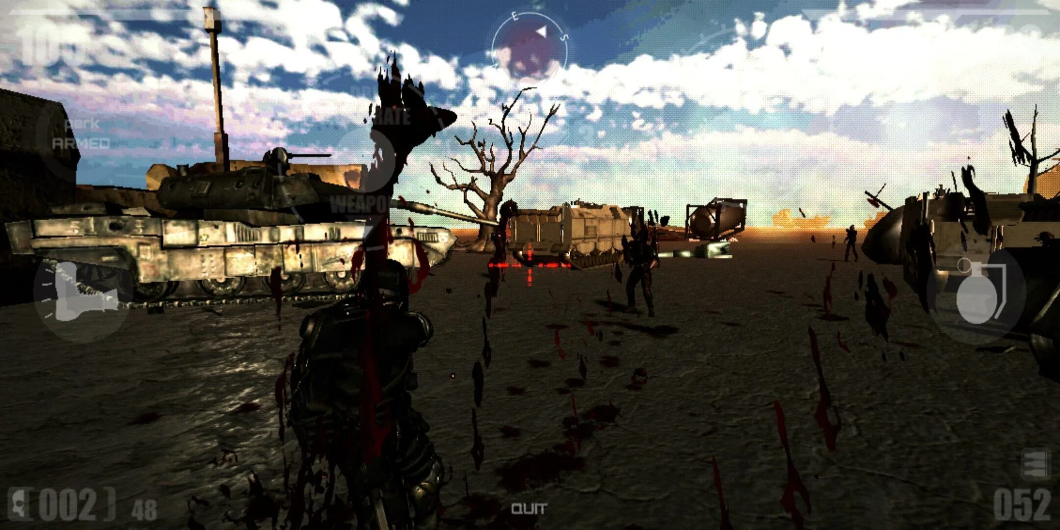 Взломанная игра dead blood. Resident blood.