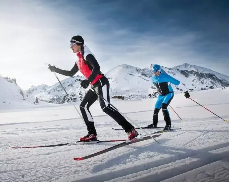 Skiing types