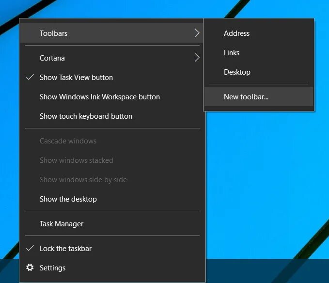 Виндовс 10 обычная. Панели быстрого запуска для рабочего стола windows 10. Панель задач, панель быстрого запуска. Меню быстрого запуска. Панель quick launch windows 10.