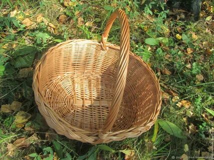 Пасхальные корзины из лозы