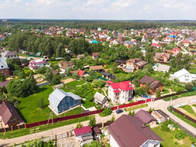 Moscow Region, Village Bakovka.