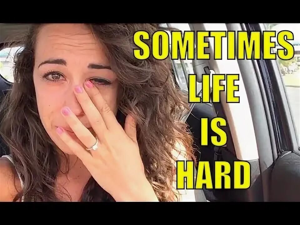 Sometimes life gets. Miranda crying.