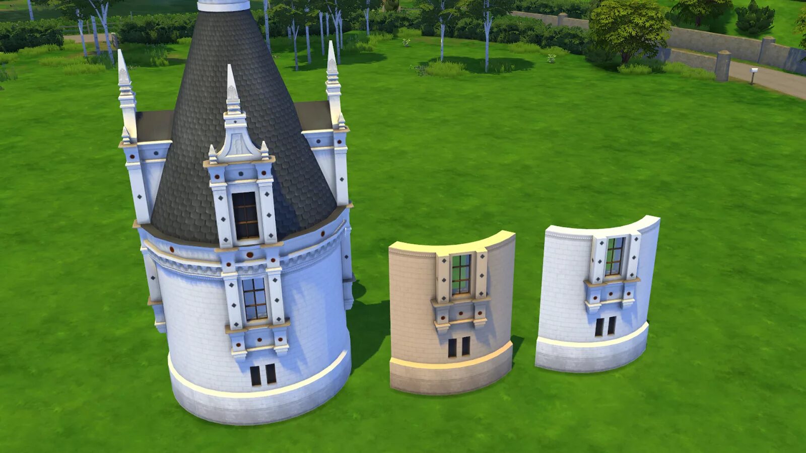 Как в симс 4 сделать круглую. Шверин замок sims 4. sims 4 дом башня. замок симс 4 планировка. симс 4 маленький замок.