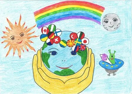 Рисунок к слову мир