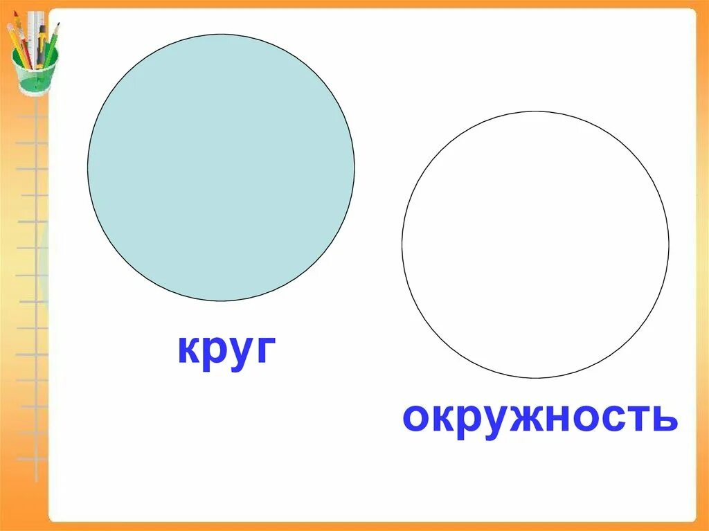 Круг ест круга. Окружность 3 класс математика школа России. Круги и окружности. Понятие круг и окружность. Окружность круг 3 класс.