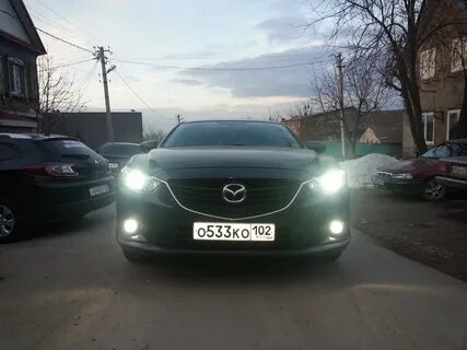 Мазда 6 2014 лампы