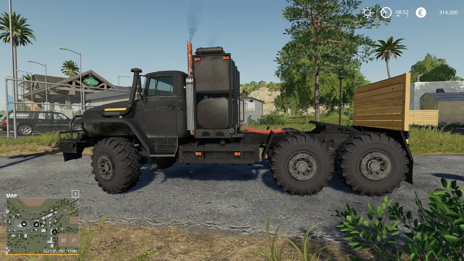 Урал фс 9 декабря. Fs19 урал. fs19_ural_4320_1912. урал-4320-19. урал 4320 тягач для фс 19 (v1.5х).