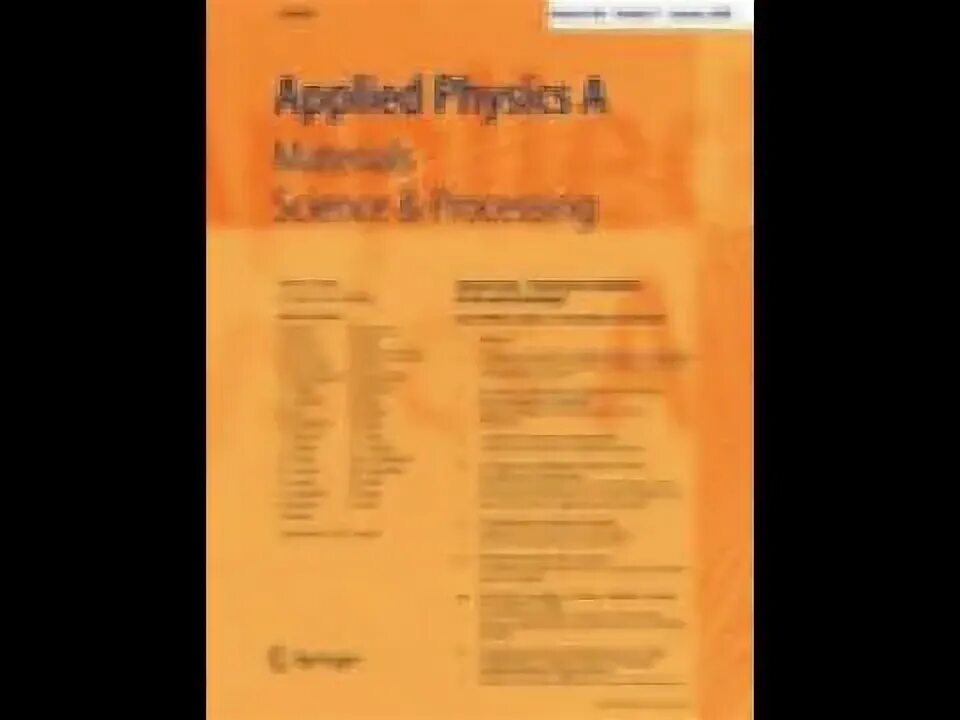 Applied physics is. Journal of physics d: applied physics.