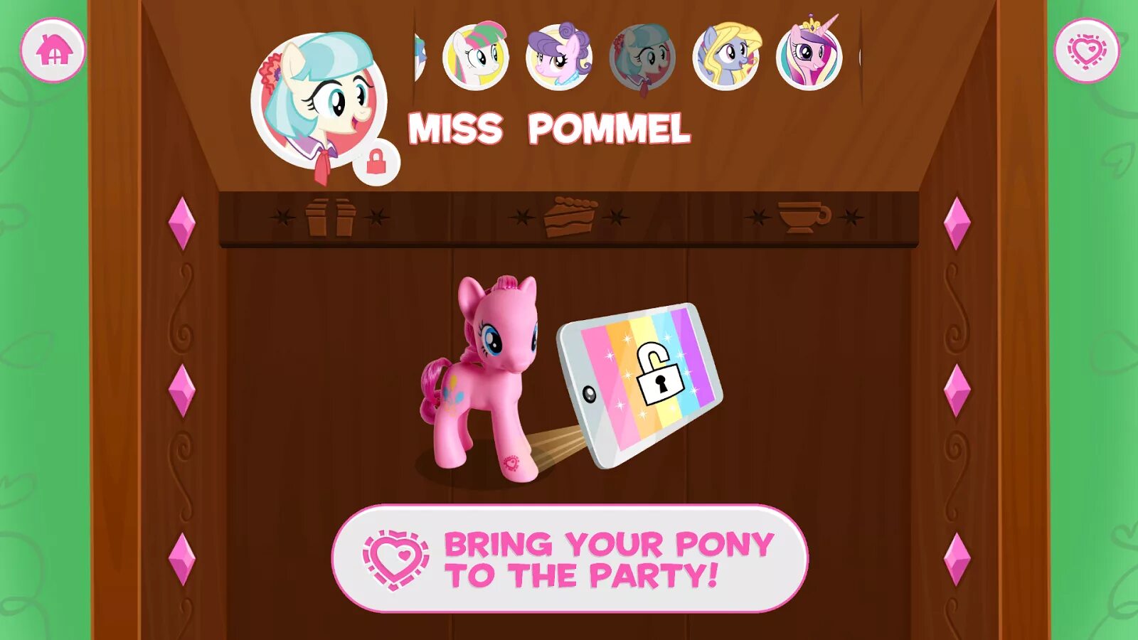Pony celebration. My little Pony Celebration игра. Коды для игры my little Pony Friendship Celebration. Zap коды для приложения my little Pony. Pursey Pink пони.