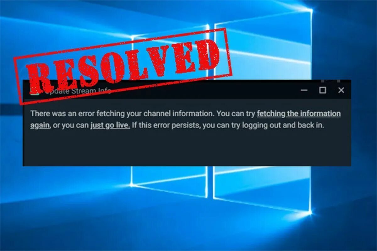Error fetching data