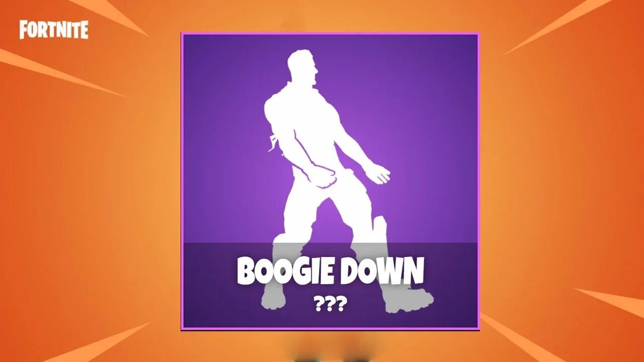 Boogie down dance. БУГИДАУН В ФОРТНАЙТ.