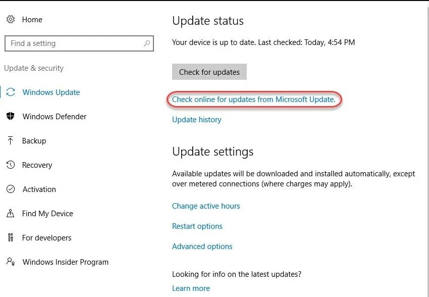 Disable update check. Check for updates. check for updates windows server 2019. how check my settings windows 7.