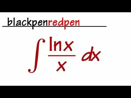 Интеграл 1 lnx