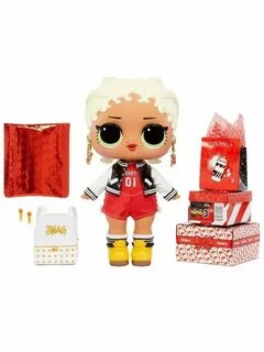 Кукла L.O.L. упакована в загадочный шар, который нужно распаковать, чтобы р...