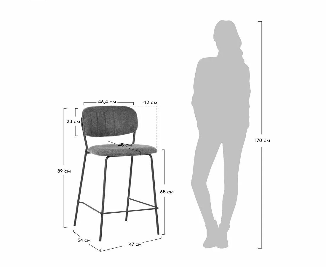 Полубарный стул высота столешницы. Полубарные стулья высота сиденья. Высота пглубарного стула. Полубарный стул размер сиденья.