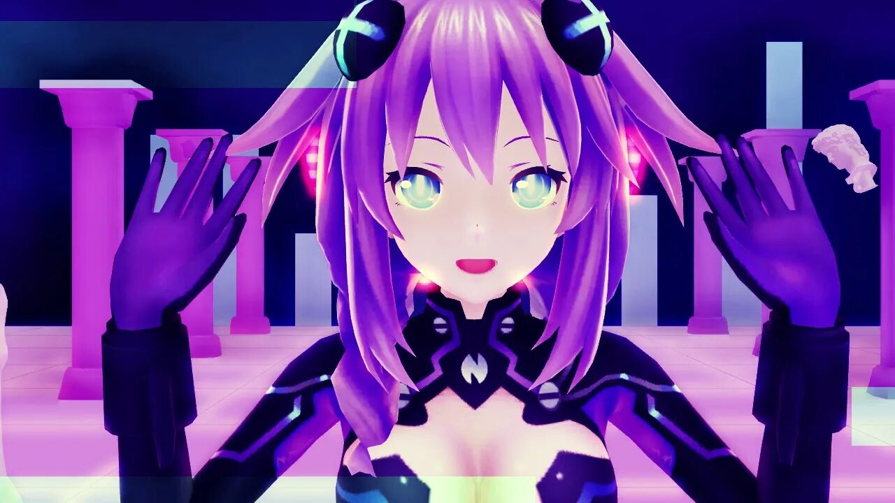 Purple heart перевод. MMD Purple Heart Neptunia. ММД. MMD r18 Purple Heart Neptunia. MMD Blackfire r18.