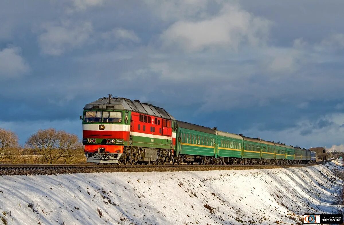 Тэп70 БЖД. Поезд 260. Поезд из Беларуси в Украину. Станция Мормаль.