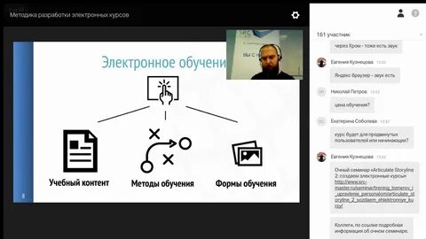 Урок электронные курсы