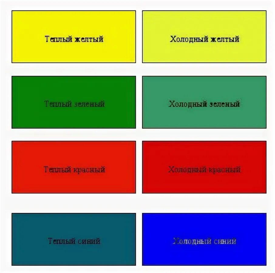 К оттенкам зеленого цвета относится. Теплый и холодный красный цвет. Теплый и холодный синий цвет. Теплые и холодные оттенки красного. Теплый и холодный желтый цвет.