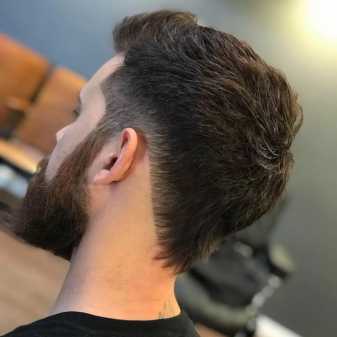 Скулхак соч. Маллет фейд. Кантовка барбер. Mullet Fade стрижка.