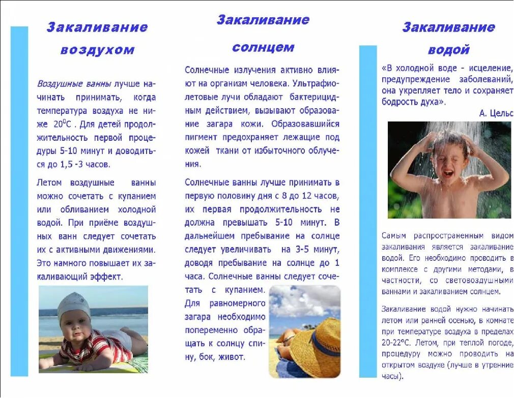 Составить памятку закаливания воздухом водой солнцем. Закаливание детей школьного возраста памятка. Памятка «закаливание детей в семье». Закаливание памятка для родителей. Буклет на тему закаливание детей.