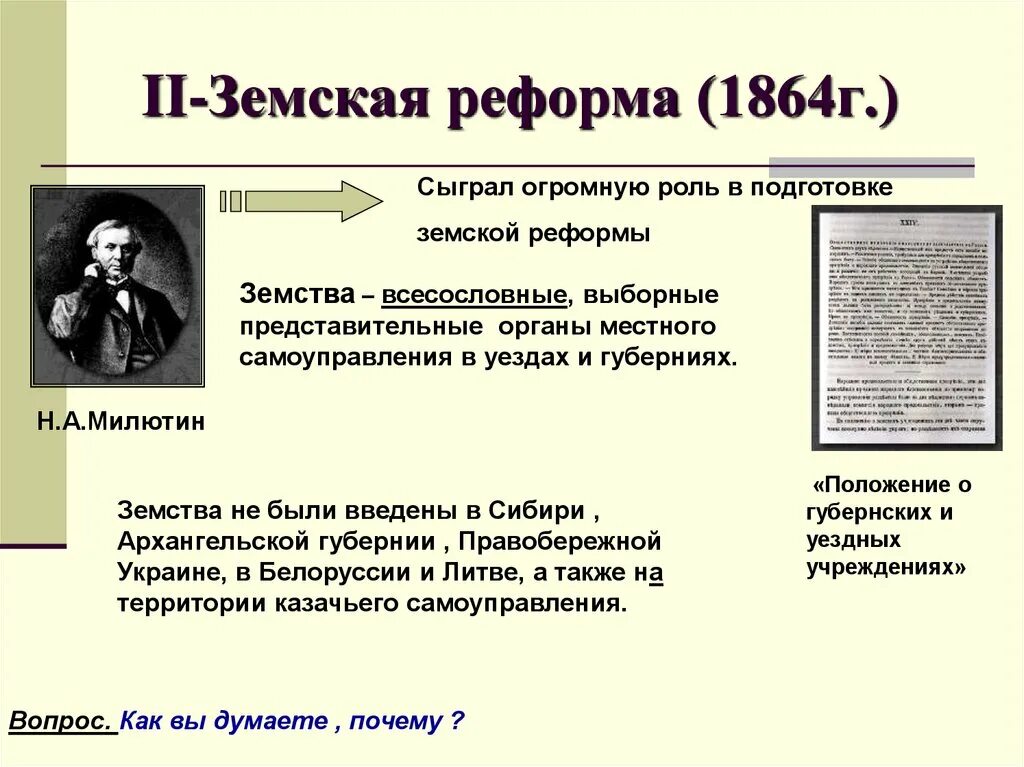 Земские учреждения создавались. Итоги земской реформы 1864. Содержание земской реформы 1864 года. Земская реформа 1864 г схема.