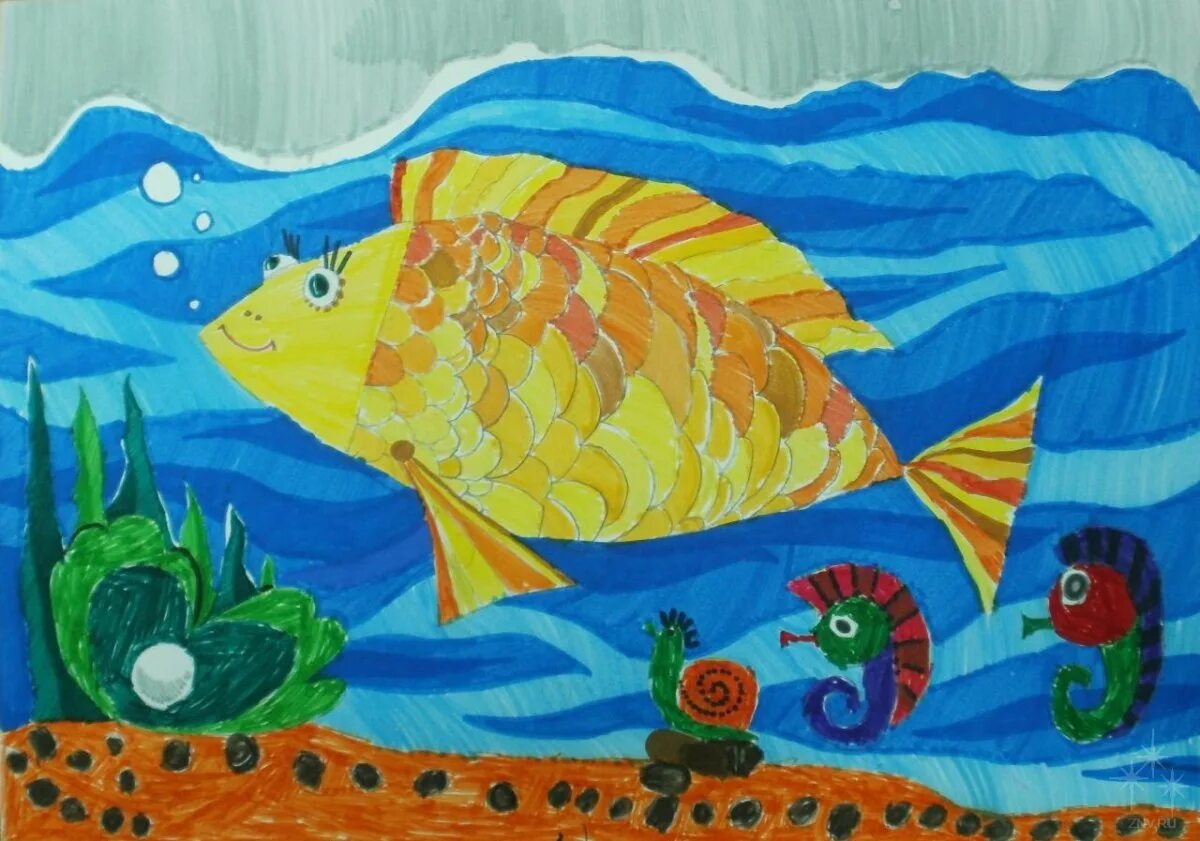 Декоративное рисование рыбки. Рисование красками рыбы в садике. Рисование для детей рыбы. Рисование рыбы в подготовительной. Рыбки играют рыбки сверкают