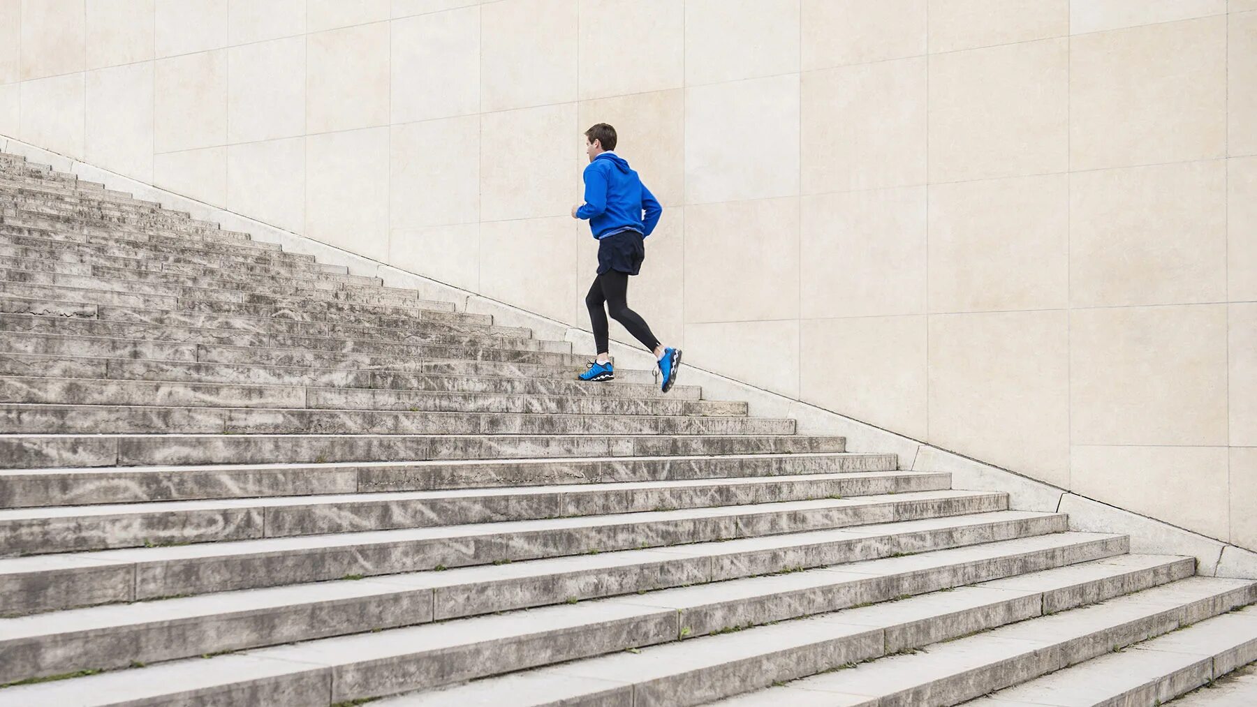 Climb the stairs