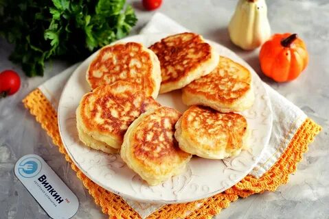 Оладьи с ветчиной и сыром