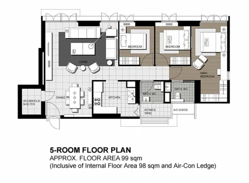 5 room 1