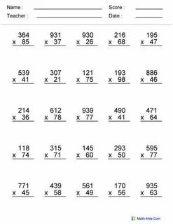 8 grade math