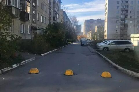 Двор сквозной проезд