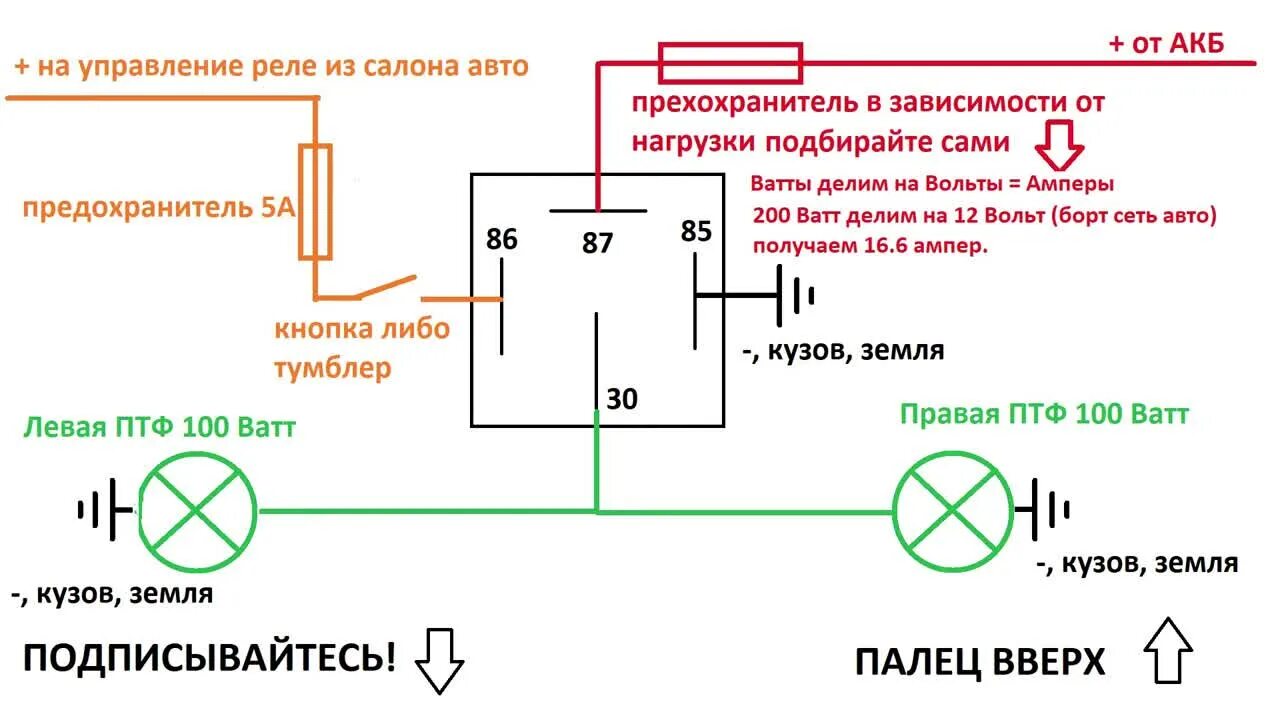 Подключение реле птф. Схема подключения светодиодной балки без реле. птф через реле 4 контактное. схема подключения реле противотуманных фар. схема подключения балки через реле.