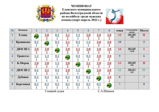 Чемпионат россии среди мужских команд по волейболу