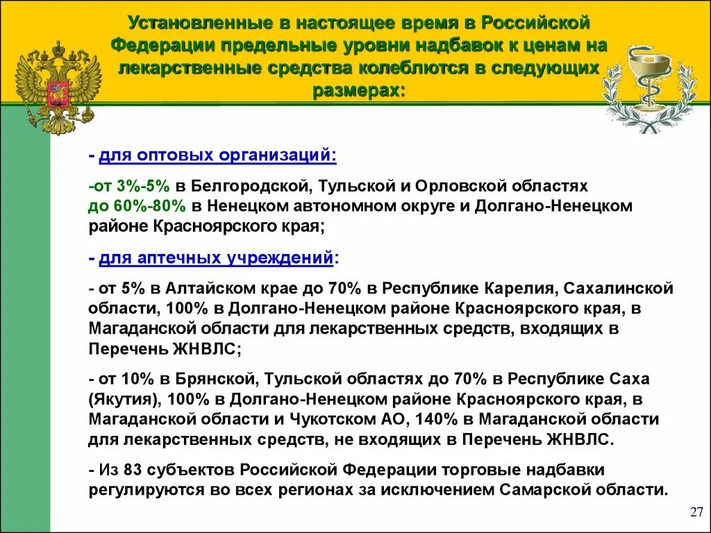 Регулирование торговых надбавок на лекарственные препараты. Предельный уровень надбавки. Оптовая надбавка на лекарственные препараты. Предельные оптовые надбавки на лекарственные препараты. Торговые надбавки устанавливаются