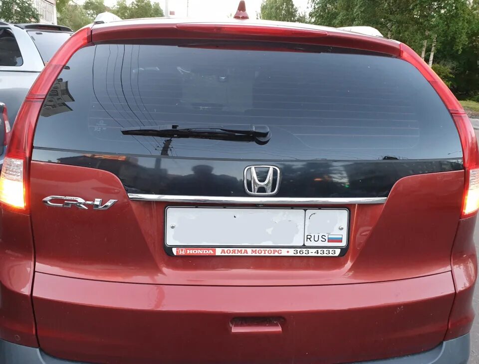 Как снять задний дворник хонда срв Honda CRV-3 Новые зимние шины, резинки стеклоочистителей Honda CR-V (RE), 2 л,