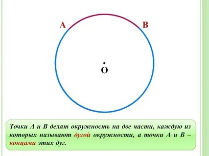 Окружность определение и рисунок
