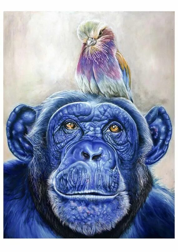 Monkey art