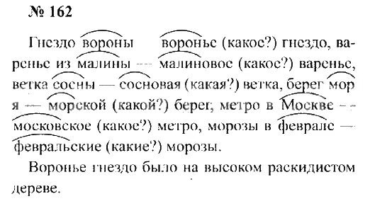 Русский язык третий класс упражнение 161. Русский язык 2 класс 2 часть упражнение 162. Русский язык 2 часть стр 94. Русский язык 2 класс 2 часть стр 94 упражнение 162. Готовые домашние задания русский язык 2 класс страница 94 упражнение.