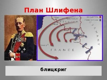 План шлиффена это кратко