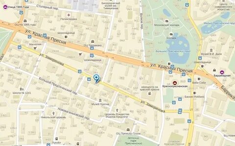Между баррикадной и пресней
