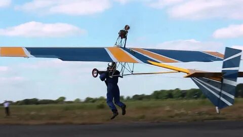 Zero wing glider