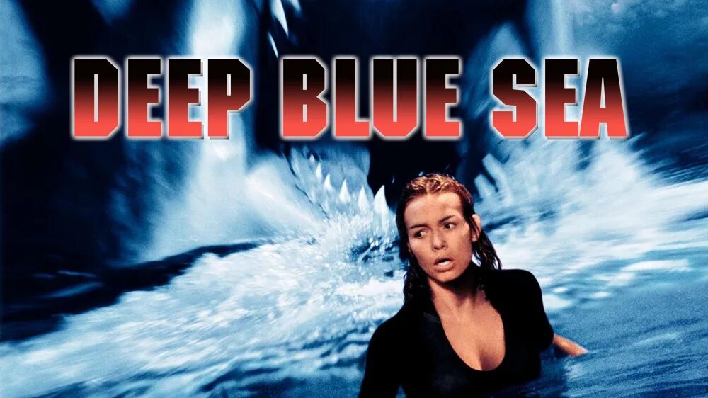 Deep movie. Глубокое синее море Deep Blue Sea (1999).
