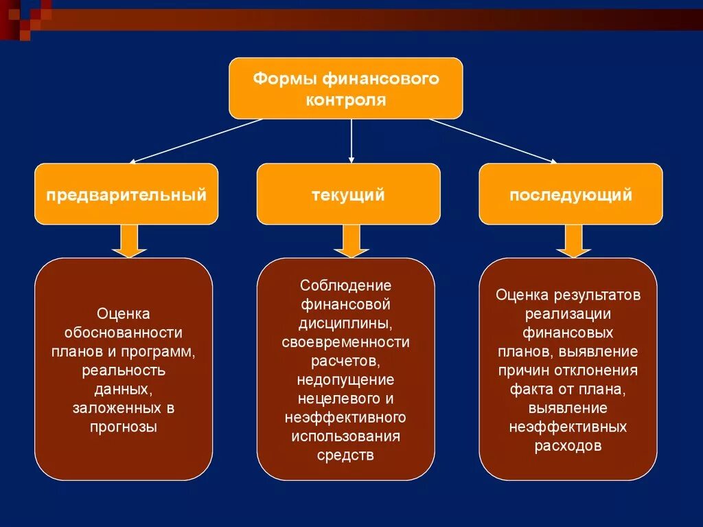 Органы осуществляющие предварительный контроль. Формы финансового контроля. Процедуры финансового контроля. Роль финансового контроля. Полный и частичный финансовый контроль.