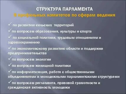 Сфера ведения